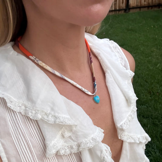 Howlite Mini Heart Charm